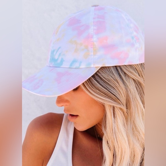 NWOT DAVID and YOUNG SASHA TIE DYE BASEBALL HAT🧢, Sz.OS, BNWOT - Picture 2 of 8